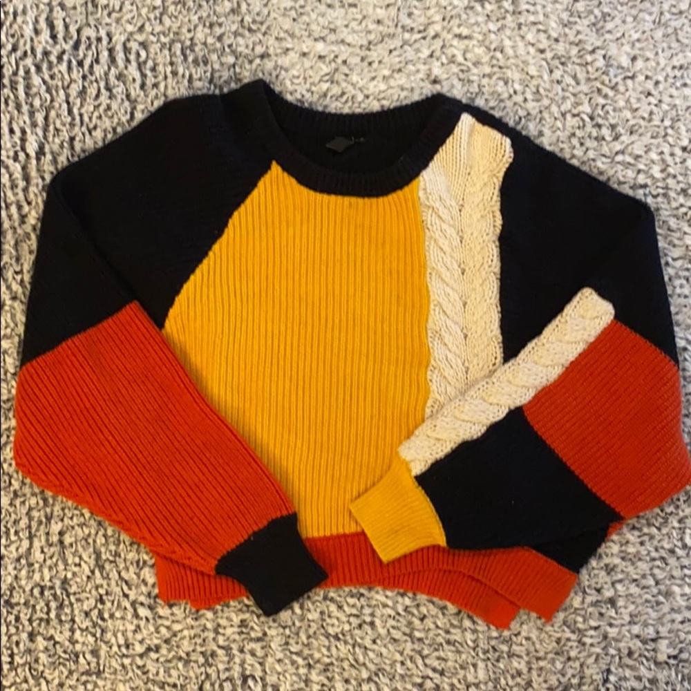 Colorful sweater